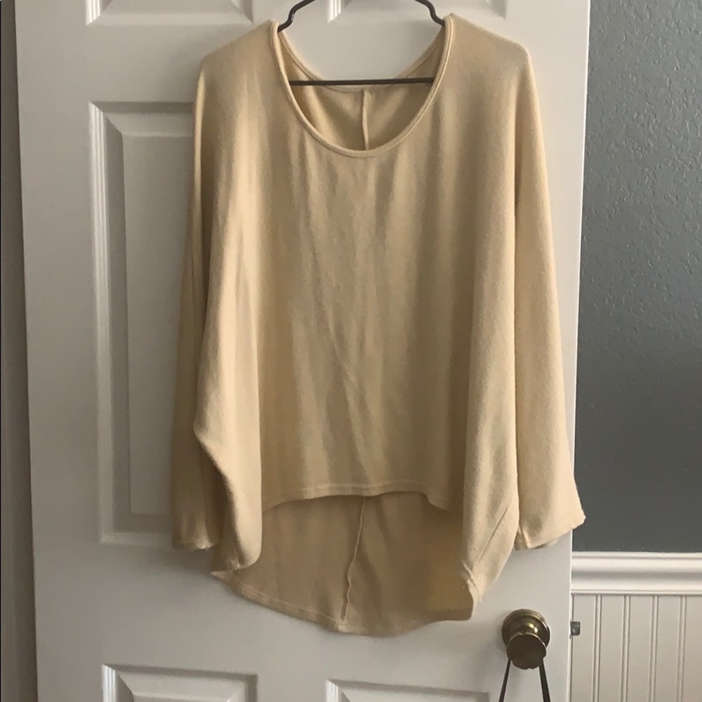 Cream Oversized Sweater